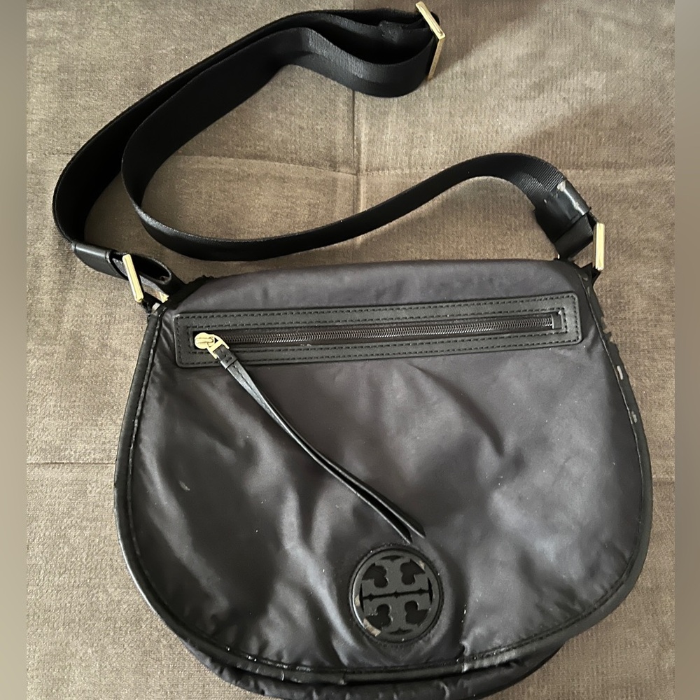 Tory Burch Black Messenger Crossbody